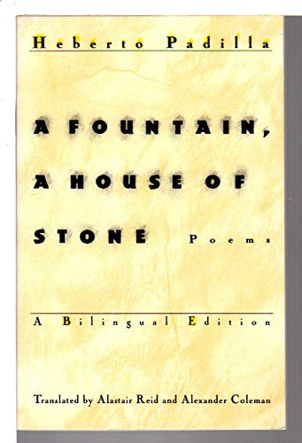 Beispielbild fr A Fountain, a House of Stone: Poems zum Verkauf von Antiquariat Armebooks