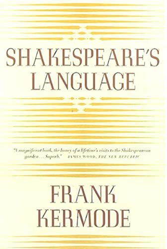 Imagen de archivo de Shakespeare's Language a la venta por SecondSale