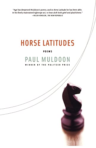 Beispielbild für Horse Latitudes: Poems zum Verkauf von medimops