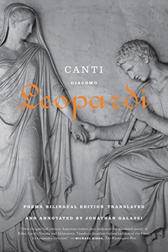 Canti: Poems / A Bilingual Edition (9780374533052) by Leopardi, Giacomo