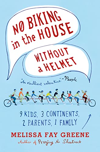 Beispielbild fr No Biking in the House Without a Helmet : 9 Kids, 3 Continents, 2 Parents, 1 Family zum Verkauf von Better World Books