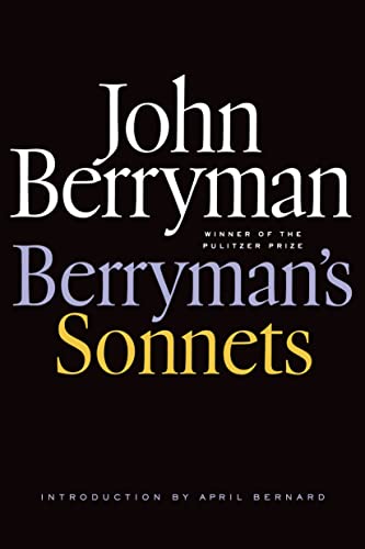 Imagen de archivo de Berryman's Sonnets a la venta por Books From California