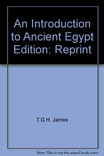 Stock image for An Introduction to Ancient Egypt for sale by Better World Books