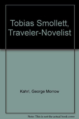 Stock image for Tobias Smollett, Traveler-Novelist for sale by Hackenberg Booksellers ABAA