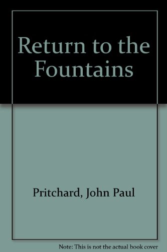 Beispielbild fr Return to the Fountains: Some Classical Sources of American Criticism zum Verkauf von J. HOOD, BOOKSELLERS,    ABAA/ILAB