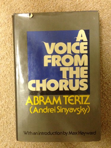 Stock image for A Voice from the Chorus for sale by Priceless Books