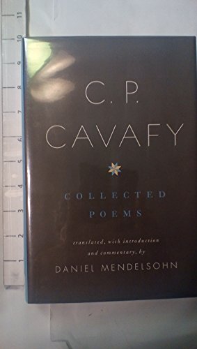 Beispielbild fr C. P. Cavafy zum Verkauf von Better World Books