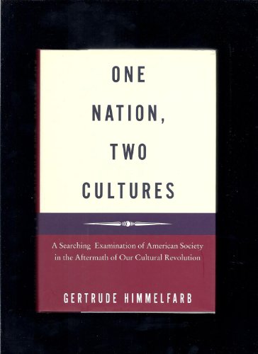 Stock image for One Nation, Two Cultures for sale by Wonder Book