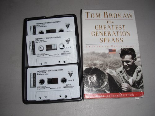 Stock image for The Greatest Generation Speaks (Tom Brokaw) for sale by The Yard Sale Store