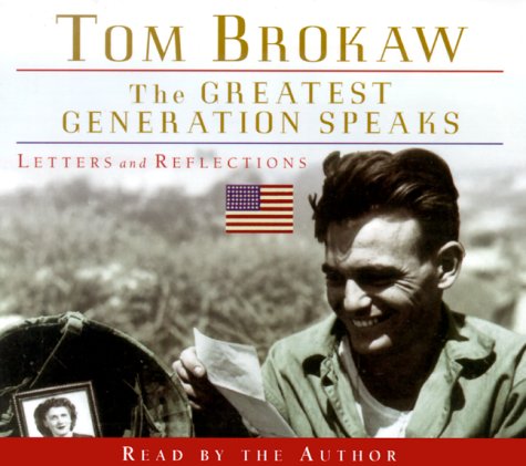 Imagen de archivo de The Greatest Generation Speaks (Tom Brokaw) a la venta por SecondSale