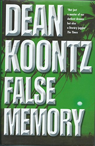 False Memory (Random House Large Print) (9780375409707) by Dean Koontz