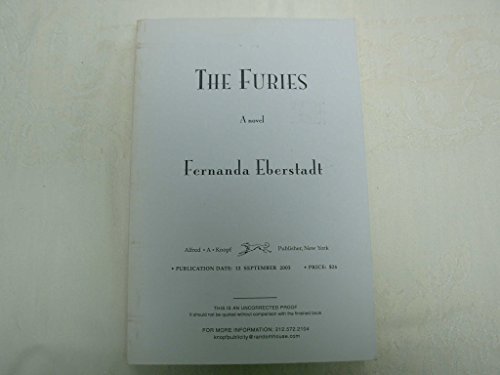 9780375412561: The Furies: A Novel