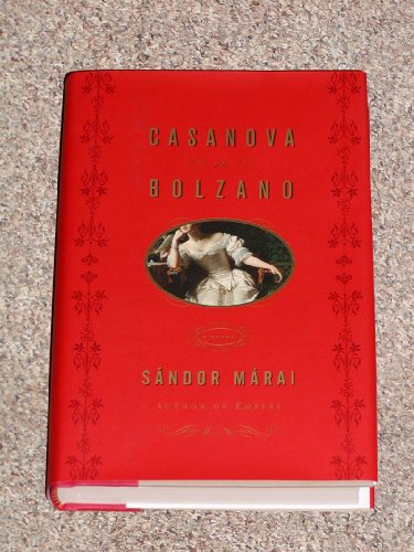 Imagen de archivo de Casanova in Bolzano: A Novel a la venta por Wonder Book