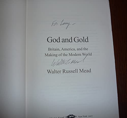 9780375414039: God and Gold: Britain, America, and the Making of the Modern World