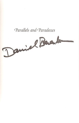 Parallels and Paradoxes: Explorations in Music and Society (9780375421068) by Barenboim, Daniel; Said, Edward W.