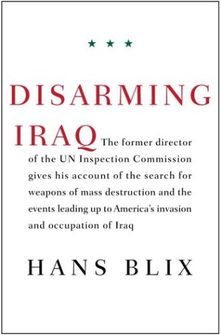 Imagen de archivo de Disarming Iraq a la venta por Your Online Bookstore