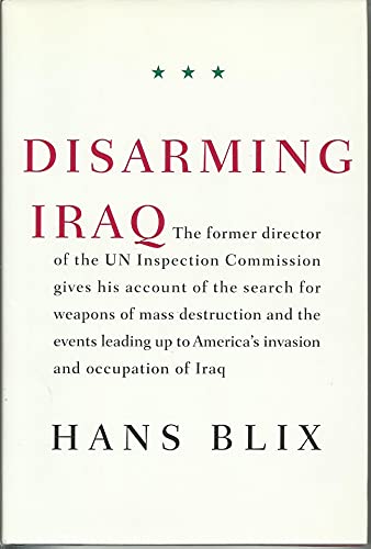 Stock image for Disarming Iraq for sale by rarefirsts