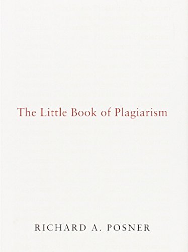 The Little Book of Plagiarism (9780375424755) by Posner, Richard A.