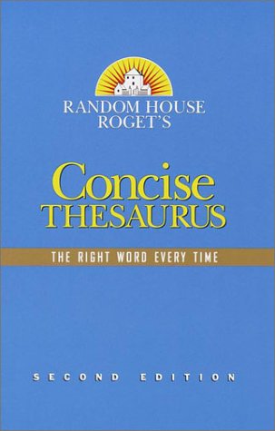 Stock image for Random House Roget's Concise Thesaurus for sale by Better World Books