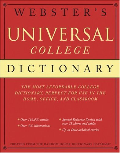 9780375425677: Webster's Univ Coll Dictionary