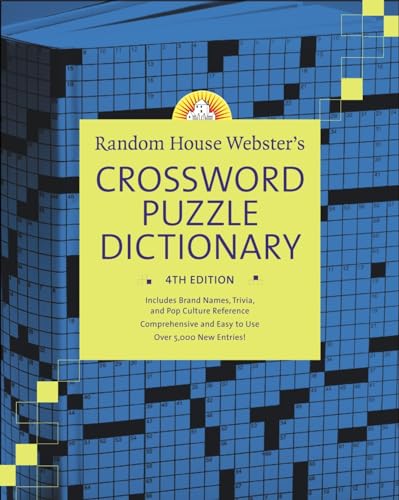 Imagen de archivo de Random House Webster's Crossword Puzzle Dictionary, 4th Edition a la venta por Orion Tech
