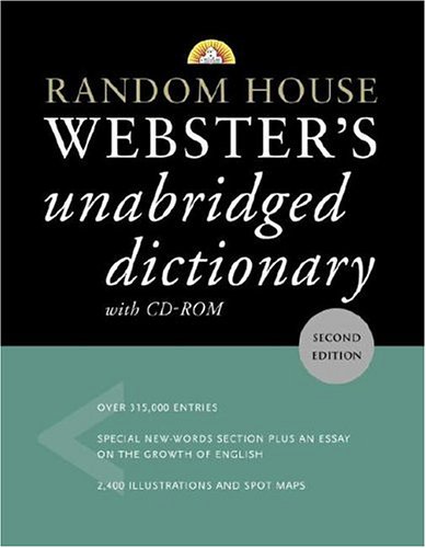 9780375426094: Random House Webster's Unabridged Dictionary
