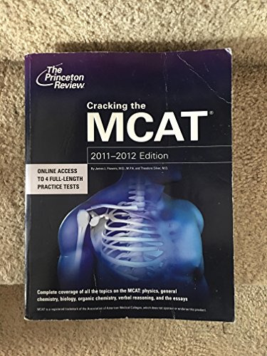 9780375427183: The Princeton Review Cracking the Mcat 2011-2012