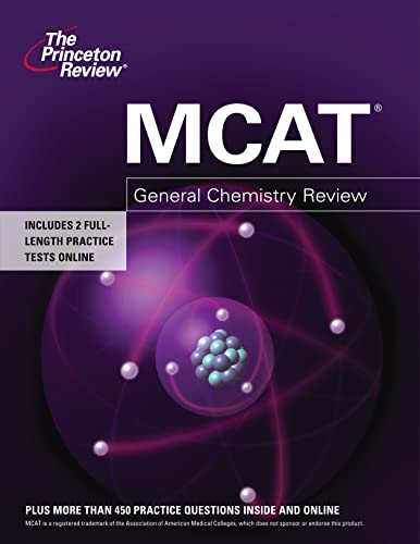 Beispielbild fr MCAT General Chemistry Review zum Verkauf von Better World Books: West