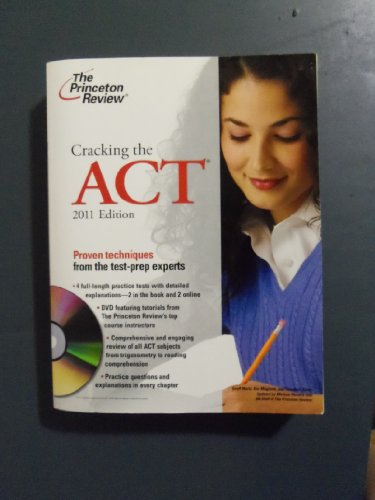Stock image for Cracking the ACT [With DVD] for sale by ThriftBooks-Dallas