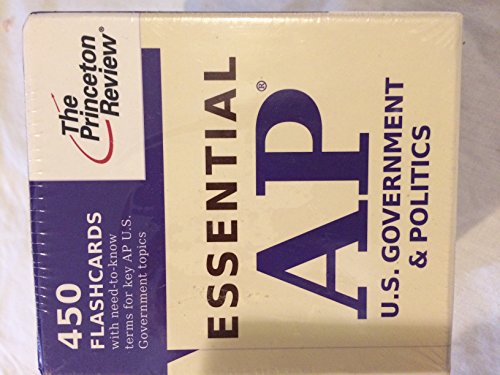 Essential AP U.S. Government & Politics (flashcards) (College Test Preparation) (9780375428043) by Princeton Review