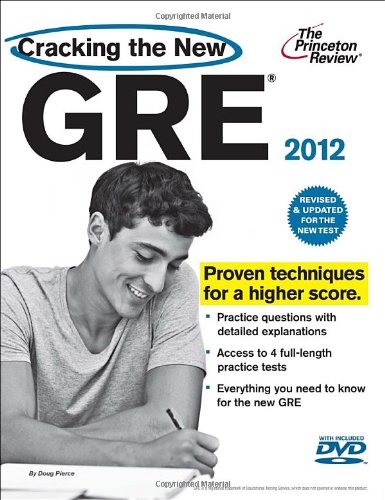 Imagen de archivo de Cracking the New GRE 2012 a la venta por Better World Books