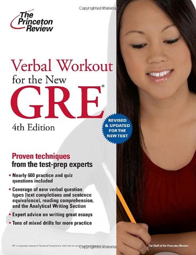 Imagen de archivo de Verbal Workout for the New GRE a la venta por ThriftBooks-Atlanta