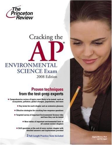 9780375428449: Cracking the AP Environmental Science Exam, 2008 Edition (College Test Preparation)