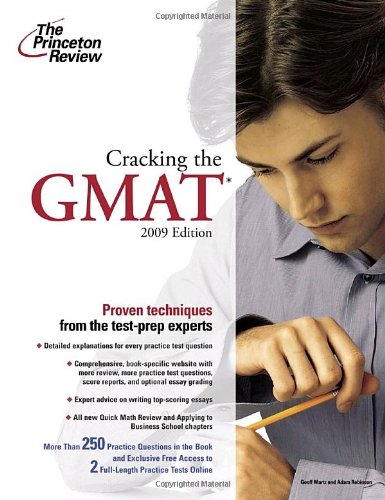 9780375428586: Cracking the Gmat 2009