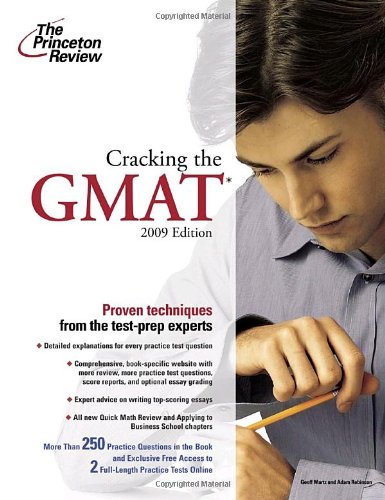 9780375428586: Cracking the GMAT, 2009 Edition (Graduate School Test Preparation)