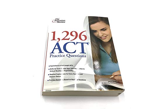 Stock image for 1,296 ACT Practice Questions (College Test Preparation) for sale by Anderson Book