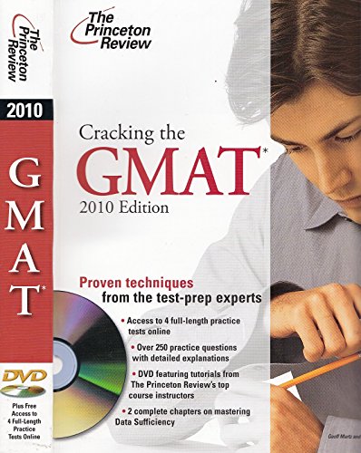 9780375429262: Cracking the GMAT, 2010