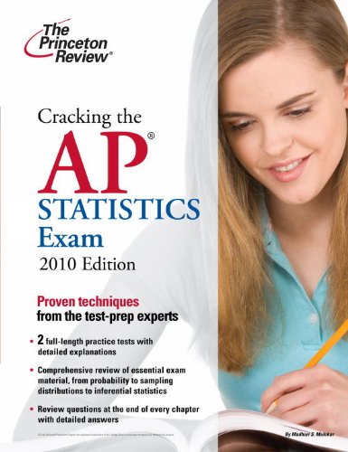 9780375429507: Cracking the Ap Statistics Exam 2010