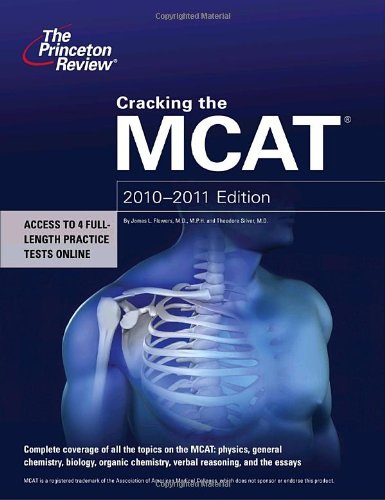 Imagen de archivo de The Princeton Reivew: Cracking the MCAT, 2010-2011 Edition a la venta por SecondSale