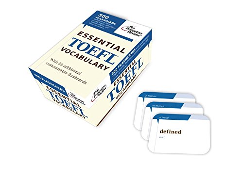 9780375429668: Essential Toefl Vocabulary (Flashcards) (Test Preparation)