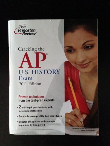 Beispielbild fr Cracking the AP U.S. History Exam, 2011 Edition (College Test Preparation) zum Verkauf von BookHolders