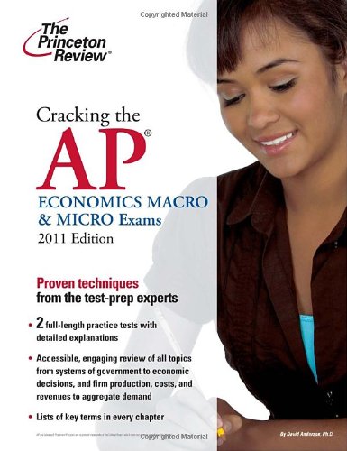 9780375429972: Cracking the AP Economics Macro & Micro Exams 2011