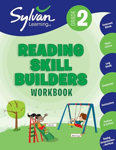 Imagen de archivo de 2nd Grade Reading Skill Builders Workbook: Consonant Blends, Silent Letters, Long Vowels, Compounds, Contractions, Prefixes and Suffixes, Reading . and More (Sylvan Language Arts Workbooks) a la venta por SecondSale