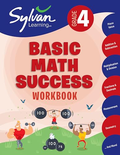 Beispielbild fr Fourth Grade Basic Math Success (Sylvan Workbooks) (Math Workbooks) zum Verkauf von Wonder Book