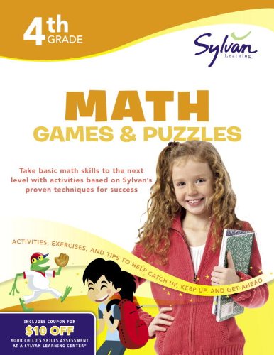 Beispielbild fr Math Games and Puzzles, Grade 4 zum Verkauf von Better World Books