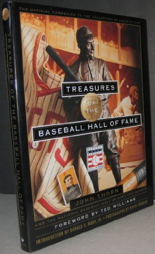 Stock image for Treasures Of The Baseball Hall Of Fame for sale by The Book Cat