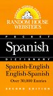 Stock image for Random House Webster's Pocket Spanish Dictionary: Second Edition for sale by SecondSale