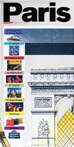 9780375702532: Paris, France: Knopf City Guide (Knopf Guides) [Idioma Ingls]
