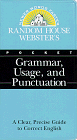 9780375702839: Random House Webster's Pocket Grammar, Usage (Random House Newer Words Faster)