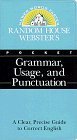 Imagen de archivo de Random House Webster's Pocket Grammar, Usage, and Punctuation a la venta por Your Online Bookstore